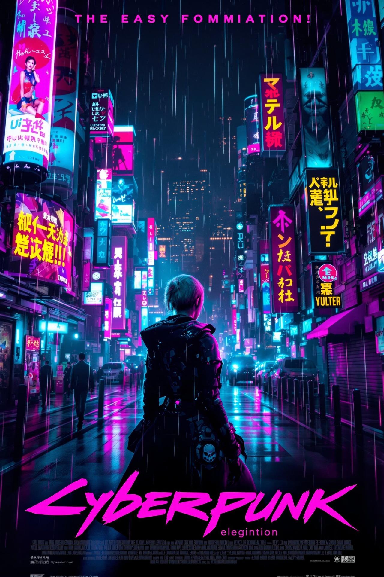 赛博朋克2077 电影海报